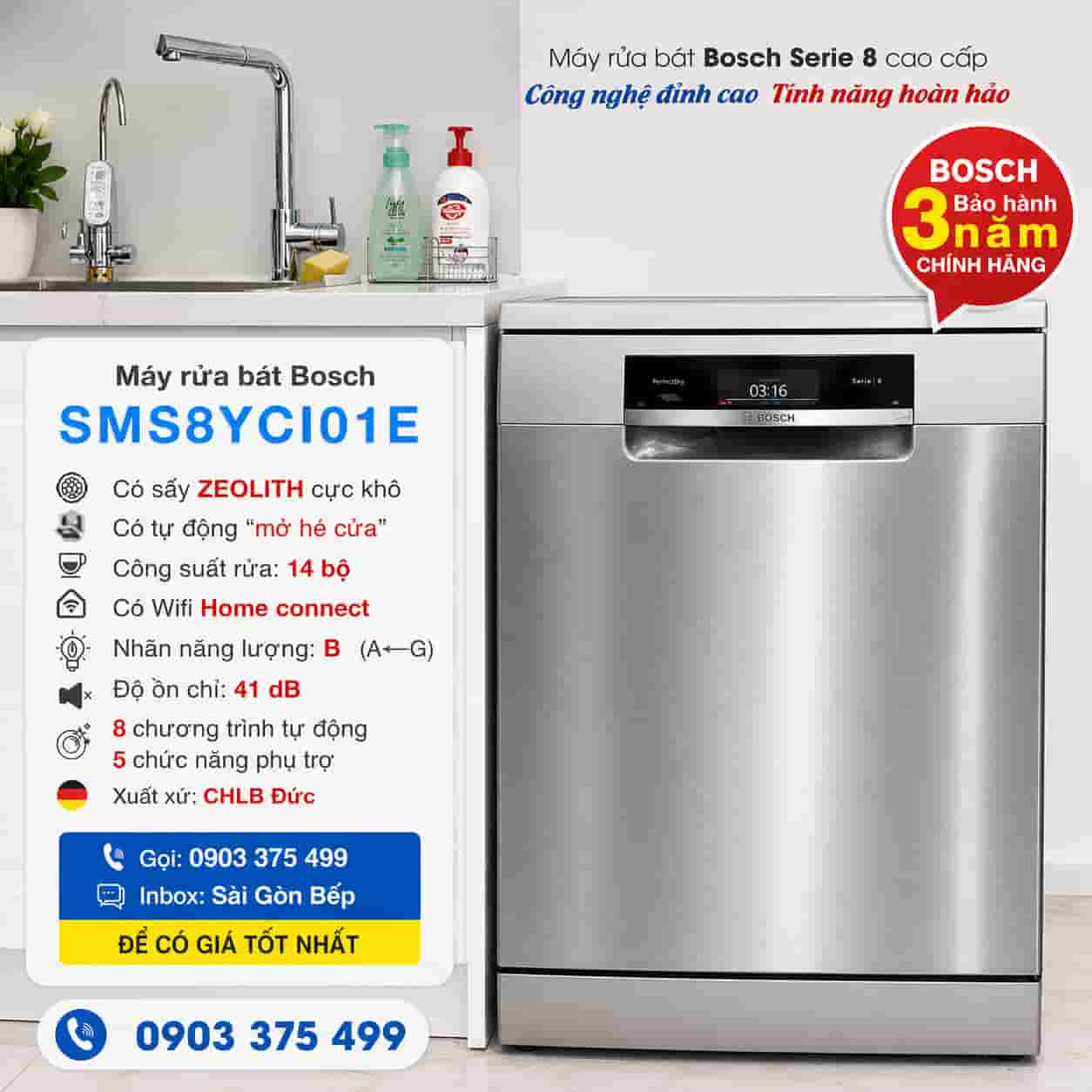 một model thuộc Bosch serie 8 