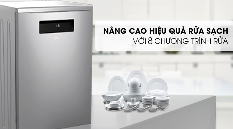 Các đặc tính có trên máy rửa chén bát Beko