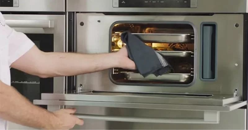 Nướng mặt trên dưới nhẹ nhàng