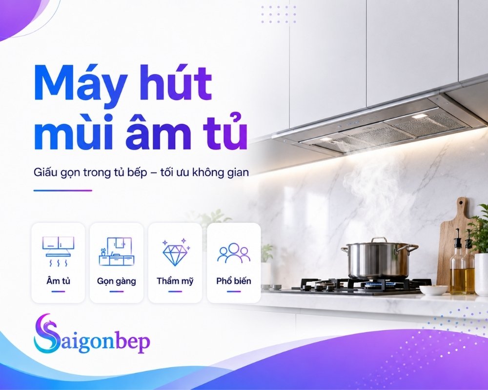 Máy hút mùi âm tủ