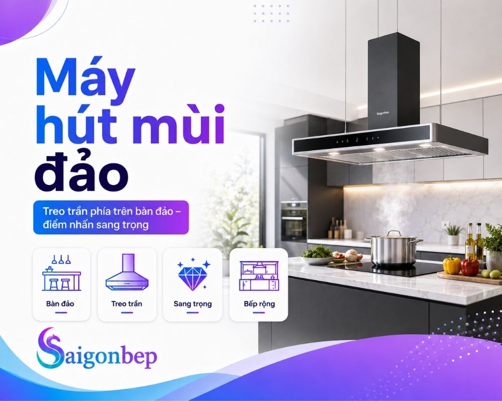 Máy hút mùi đảo