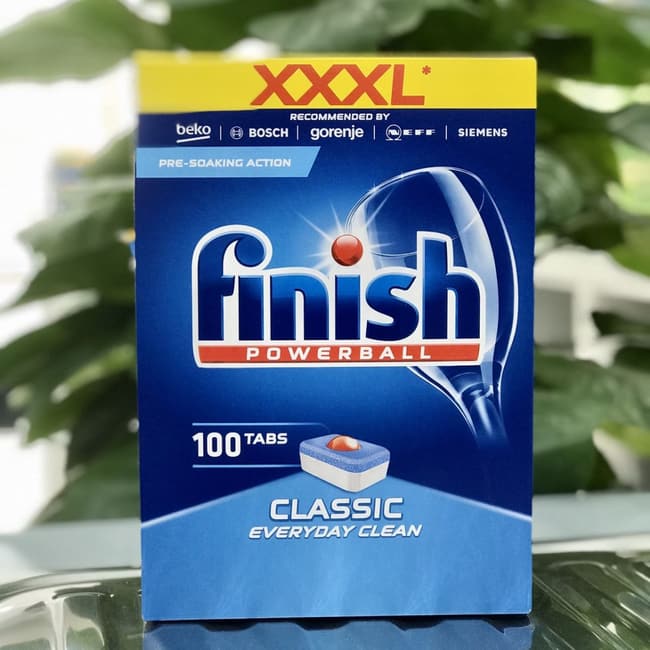 Các loại viên rửa bát Finish được ưa chuộng nhất hiện nay