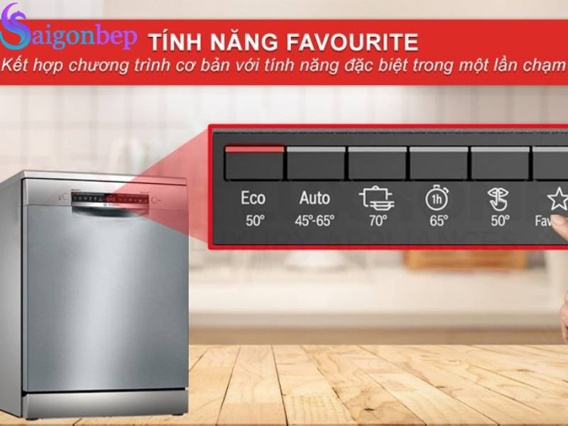 Tính năng máy rửa chén Bosch Series 6 model mới 2024