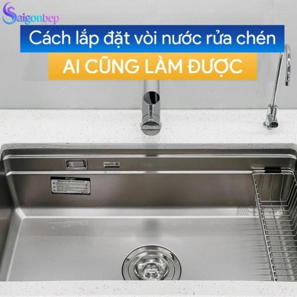 Cách lắp đặt vòi rửa bát Kluger