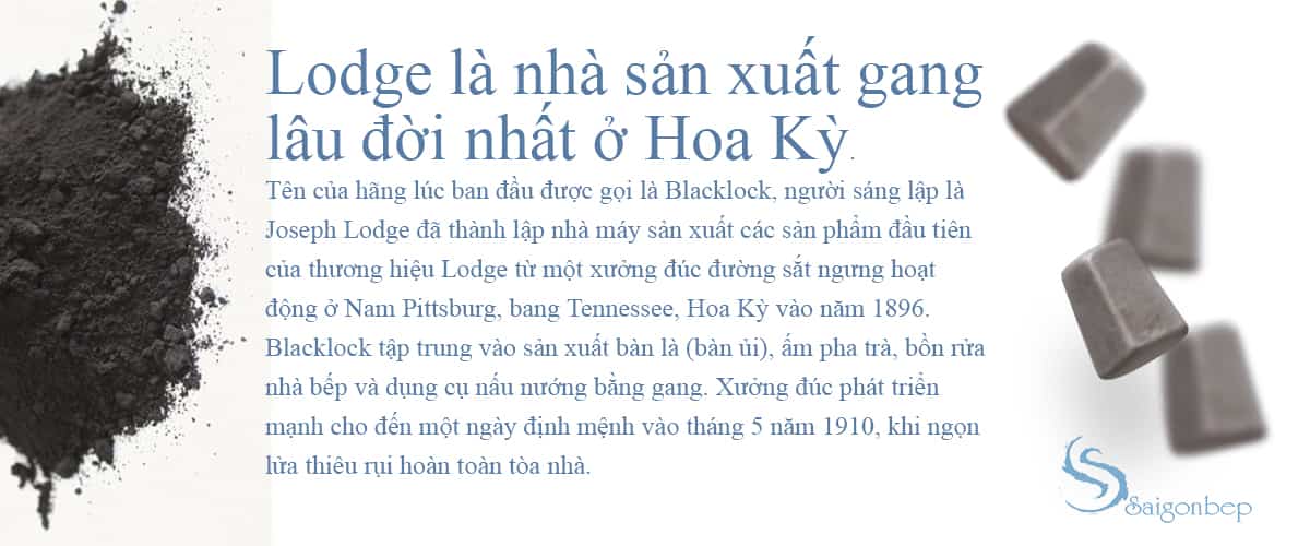 Chảo gang Lodge được sản xuất như thế nào