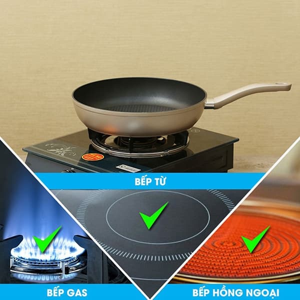 Chảo từ Tefal Sensation 26/28