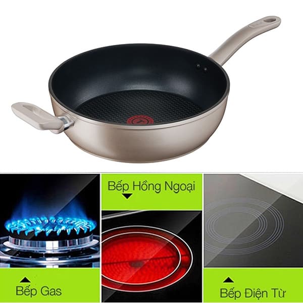 Chảo từ Tefal Sensation 28 sâu