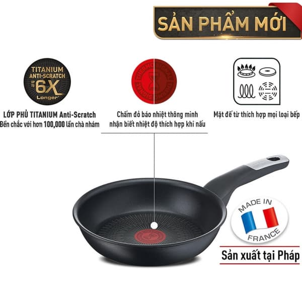Chảo từ Tefal Unlimited Size 20/22/26/28