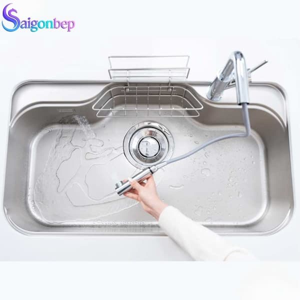 Chậu rửa bát 1 hố Konox TARI 9051SR Basic