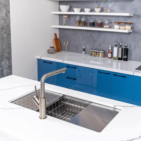 Chậu rửa bát 1 hố chống xước Konox KN7644SU Dekor