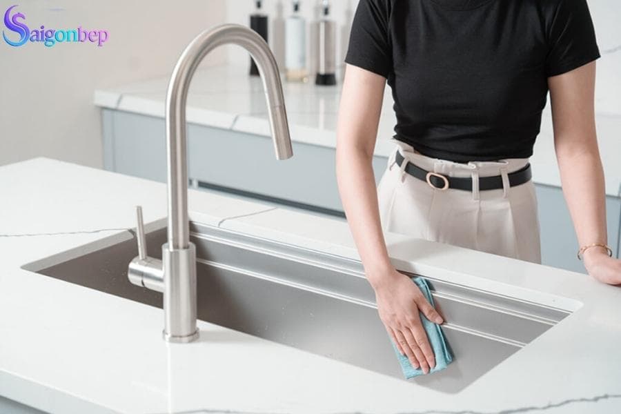 chậu rửa bát 1 hố