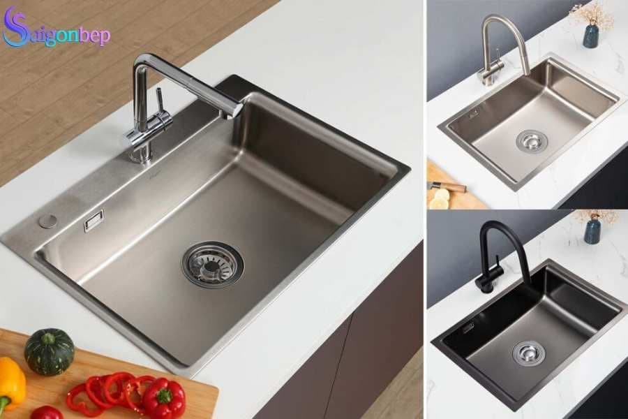 chậu rửa bát 1 hố