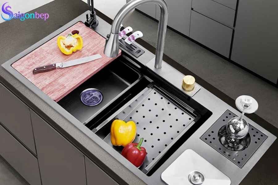 chậu rửa bát 1 hố