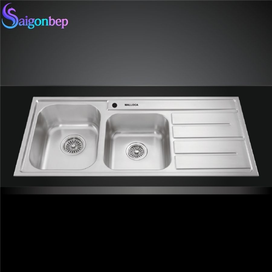 chậu rửa bát 2 hố