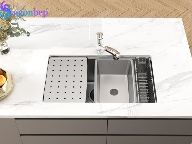 Chậu rửa bát chống xước Konox Dekor 8044SU