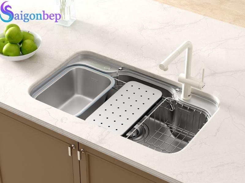 Chậu rửa bát chống xước Konox Dekor 8048SU