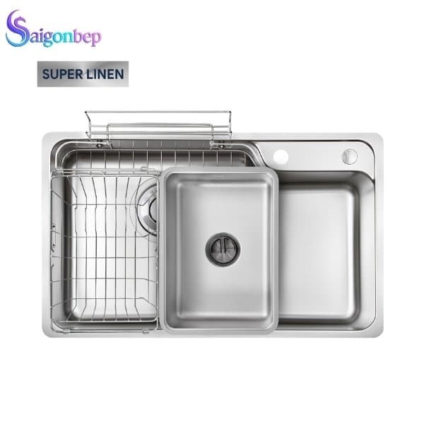 Chậu rửa bát Kluger KH8048SL Plus