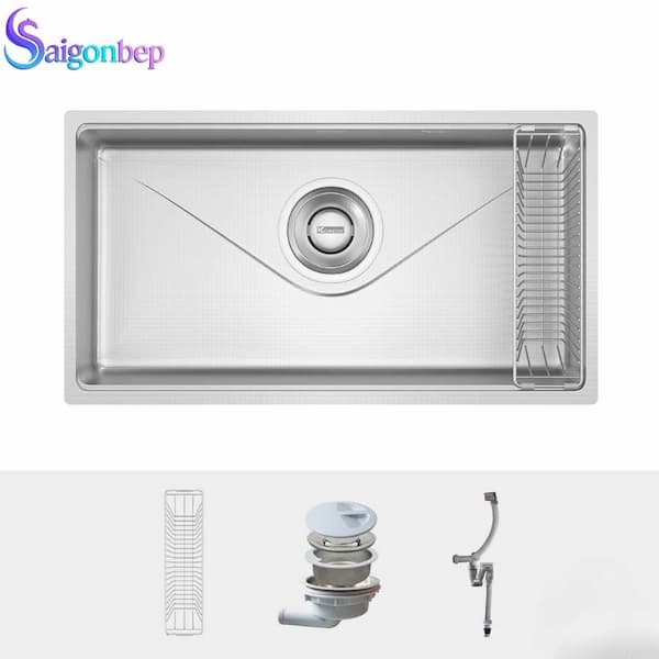 Chậu rửa bát 1 hố Konox Tari 8748SR Basic