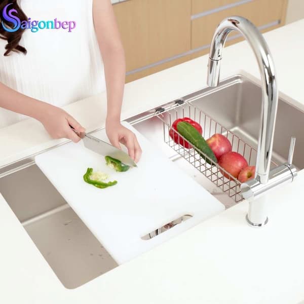 Chậu rửa bát 1 hố Konox Tari 8748SR/SM Full