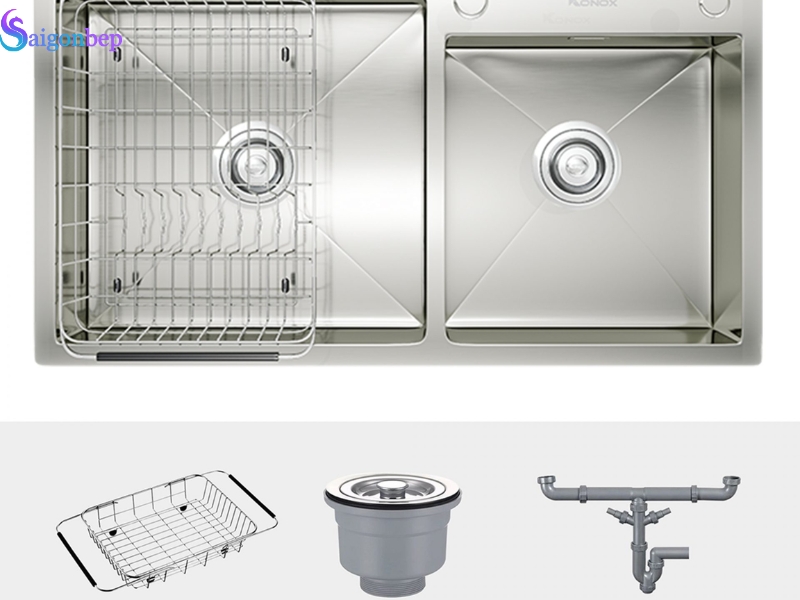 Chậu rửa bát Konox KN8246DUA