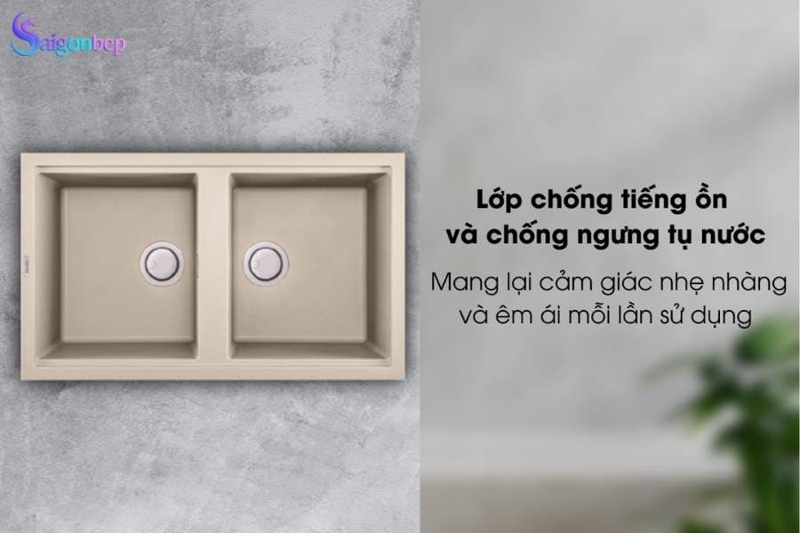 Chậu rửa chén Malloca BIANCO K-45062