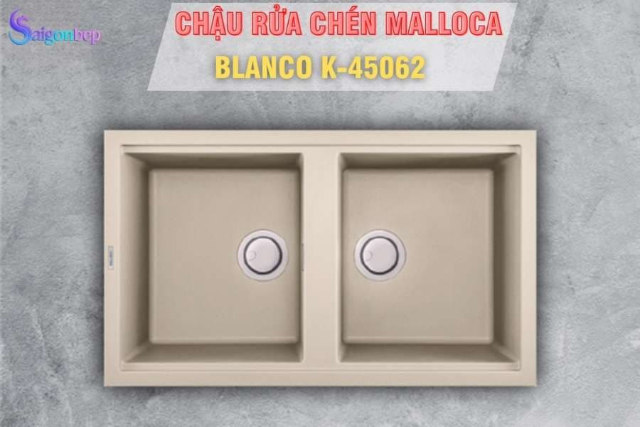 Chậu rửa chén Malloca BIANCO K-45062