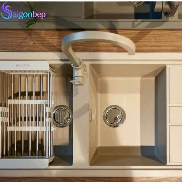 Chậu rửa chén Malloca BIANCO K-50062