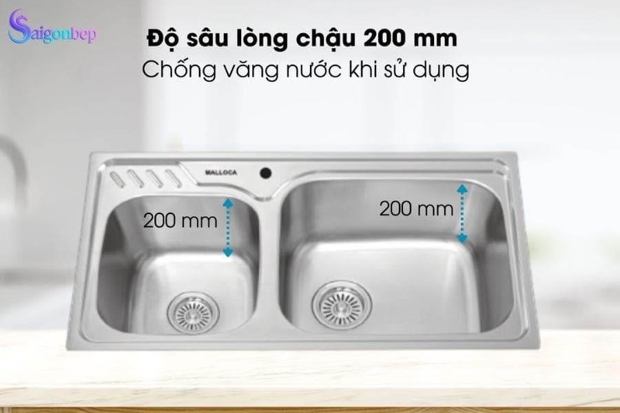 Chậu rửa chén Malloca MS 1003 NEW