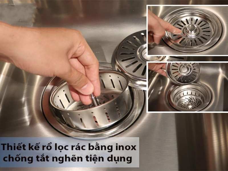 Chậu rửa chén Malloca MS 1025L NEW