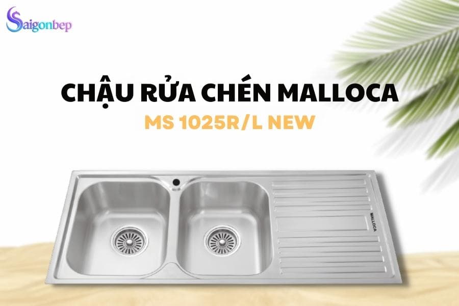 Chậu rửa chén Malloca MS 1025R/L NEW