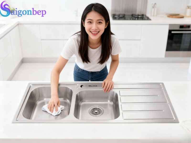 Chậu rửa chén Malloca MS 1027R NEW