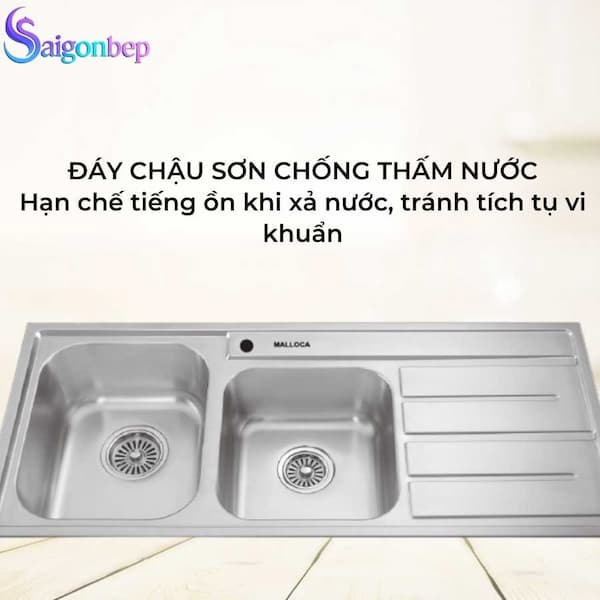 Chậu rửa chén Malloca MS 1027R/L NEW