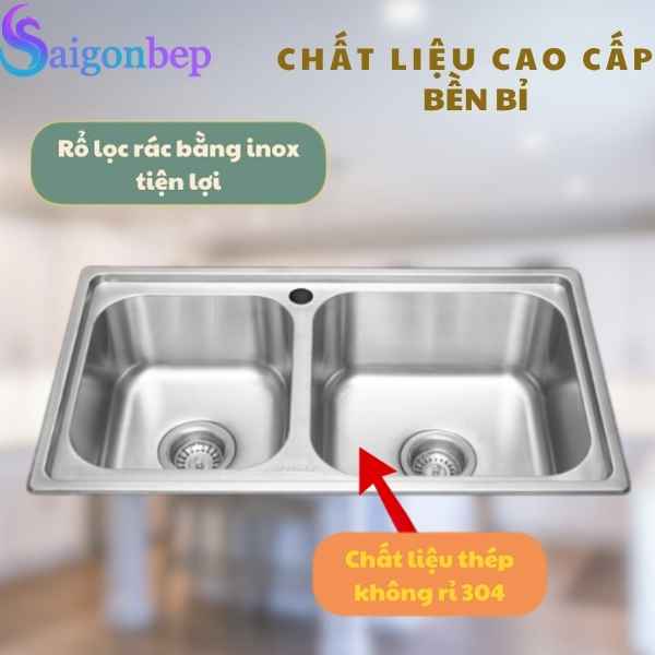 Chậu rửa chén Malloca MS 2076E