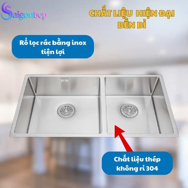 Chậu rửa chén Malloca MS 6065