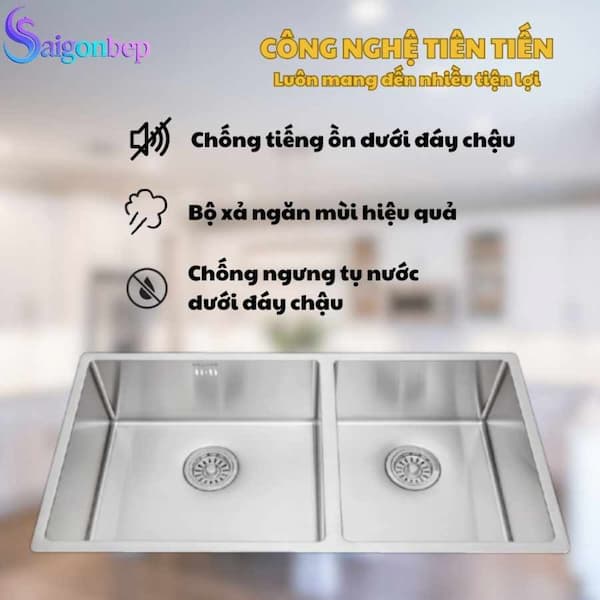 Chậu rửa chén Malloca MS 6065