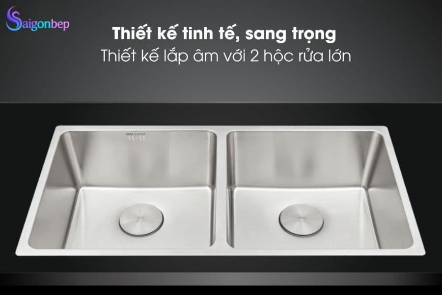 Chậu rửa chén Malloca MS 6075/81