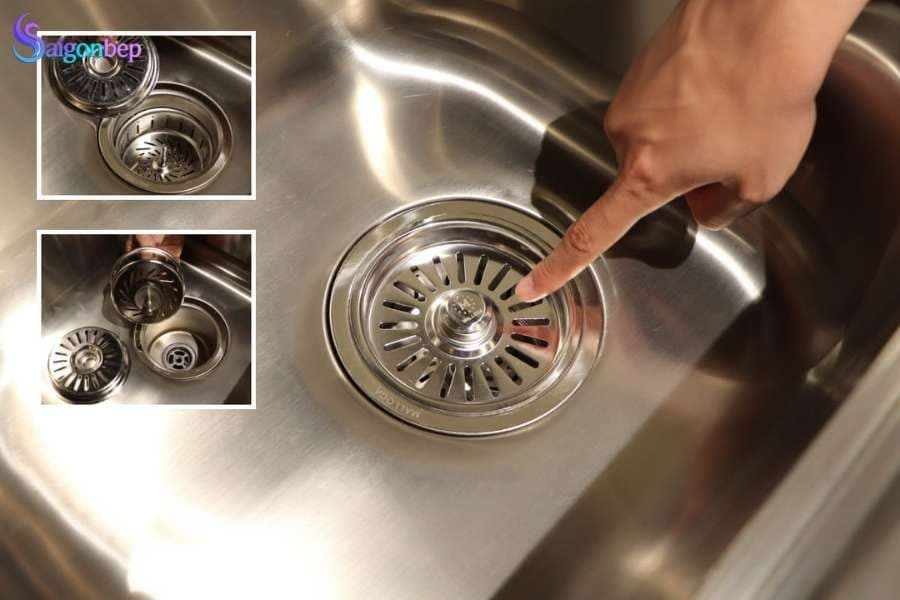 Chậu rửa chén Malloca MS 8809