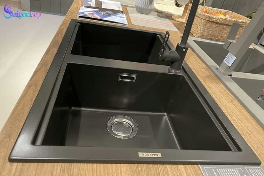 Chậu rửa chén Malloca NERO K-45040