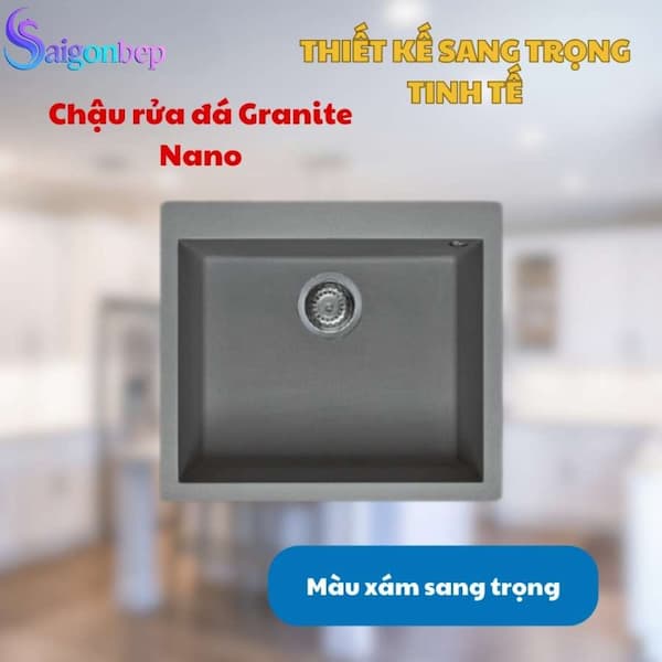 Chậu rửa chén Malloca TITANIUM K-10573