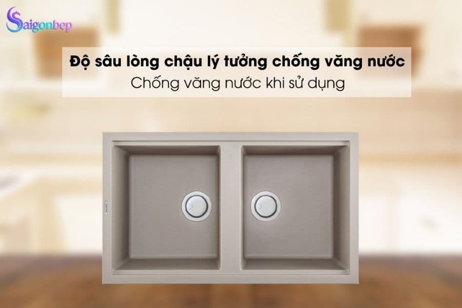 Chậu rửa chén Malloca TORTORA G-45043