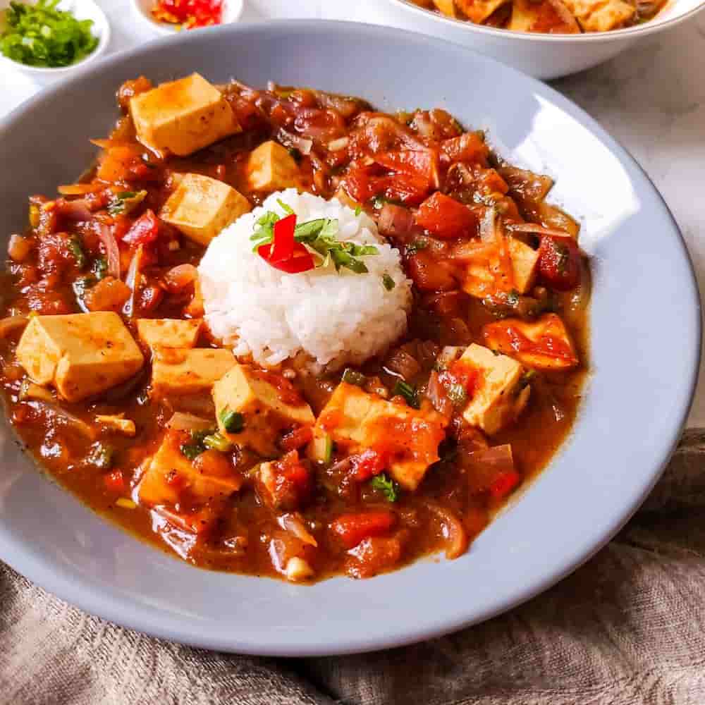 Đậu hủ sốt cà