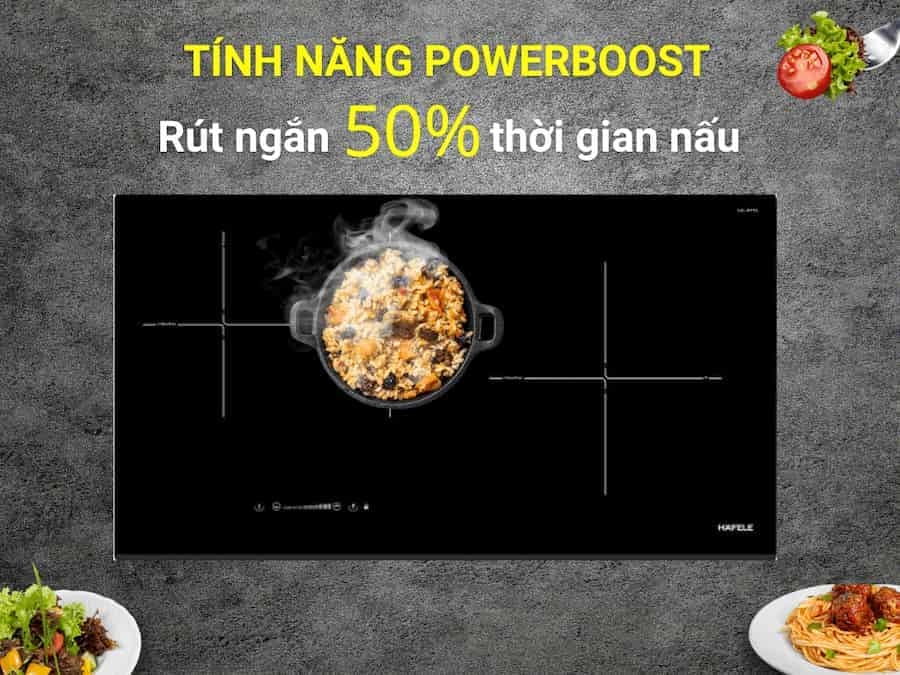 chế độ nấu trên bếp từ Hafele