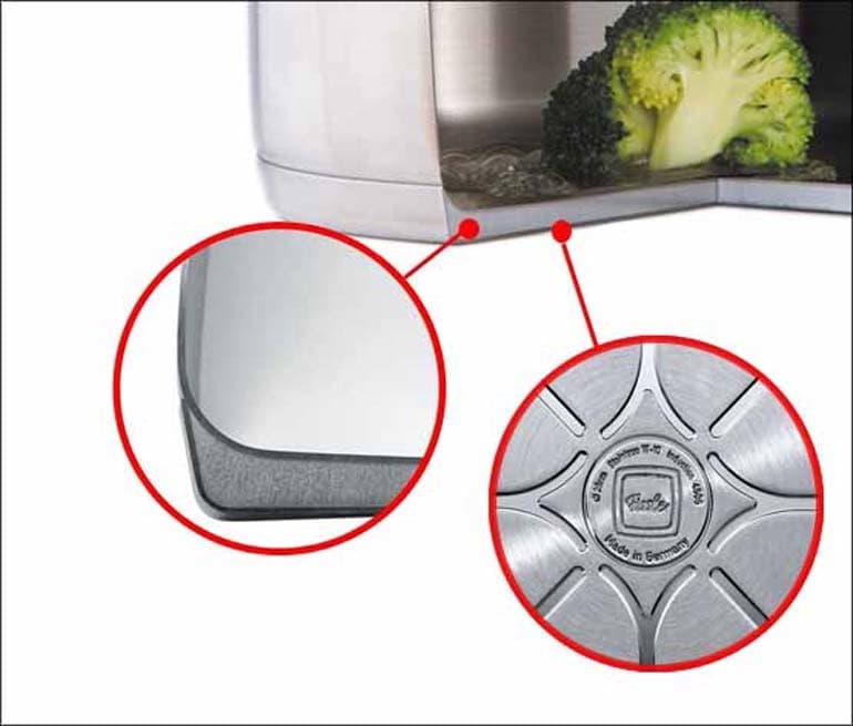 Công nghệ đáy 3 lớp Cookstar của hãng Fissler