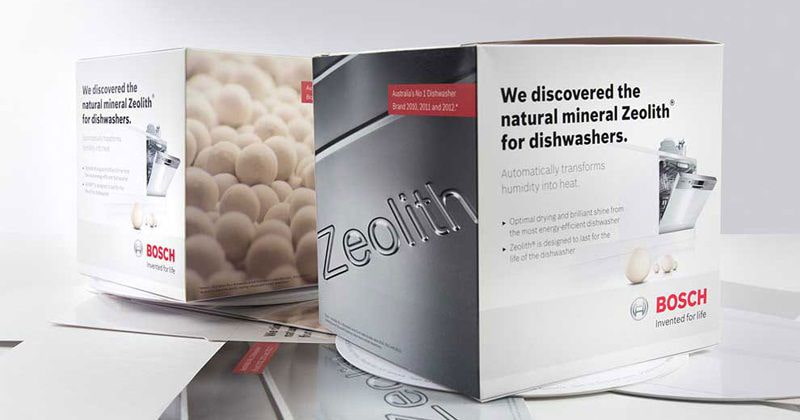 Công nghệ sấy Zeolith đặc biệt của máy rửa chén Bosch