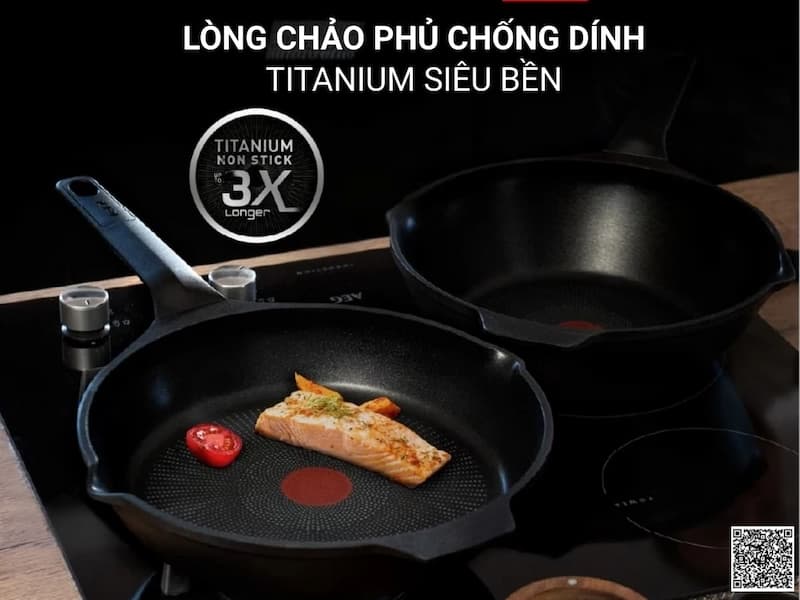 Công nghệ Thermo-Spot của chảo từ Tefal