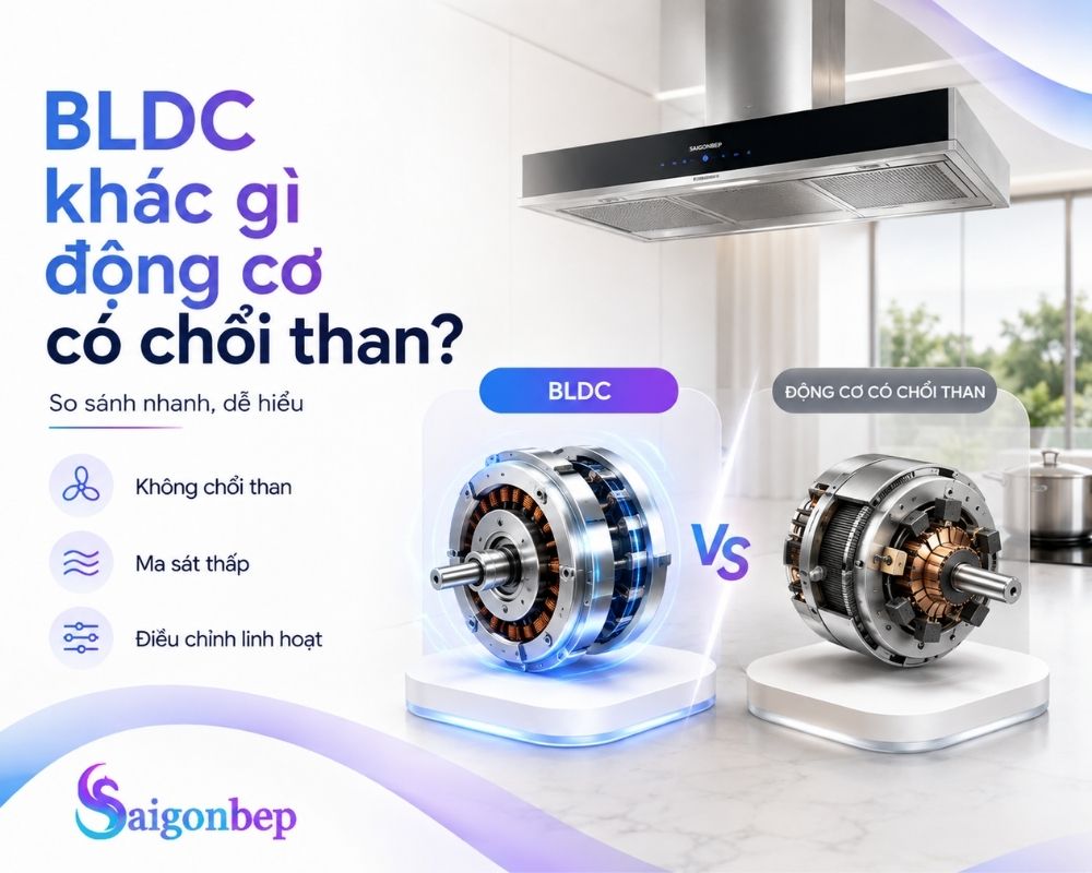 So sánh nhanh động cơ BLDC