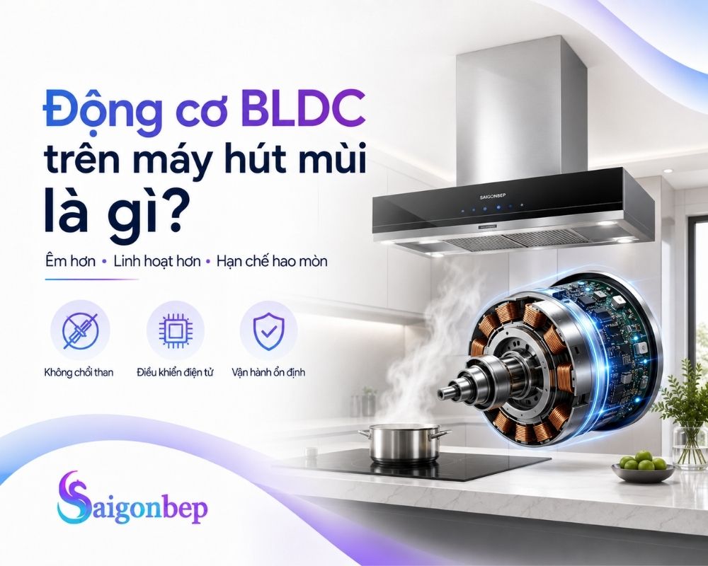 Động cơ BLDC vận hành êm ái hơn