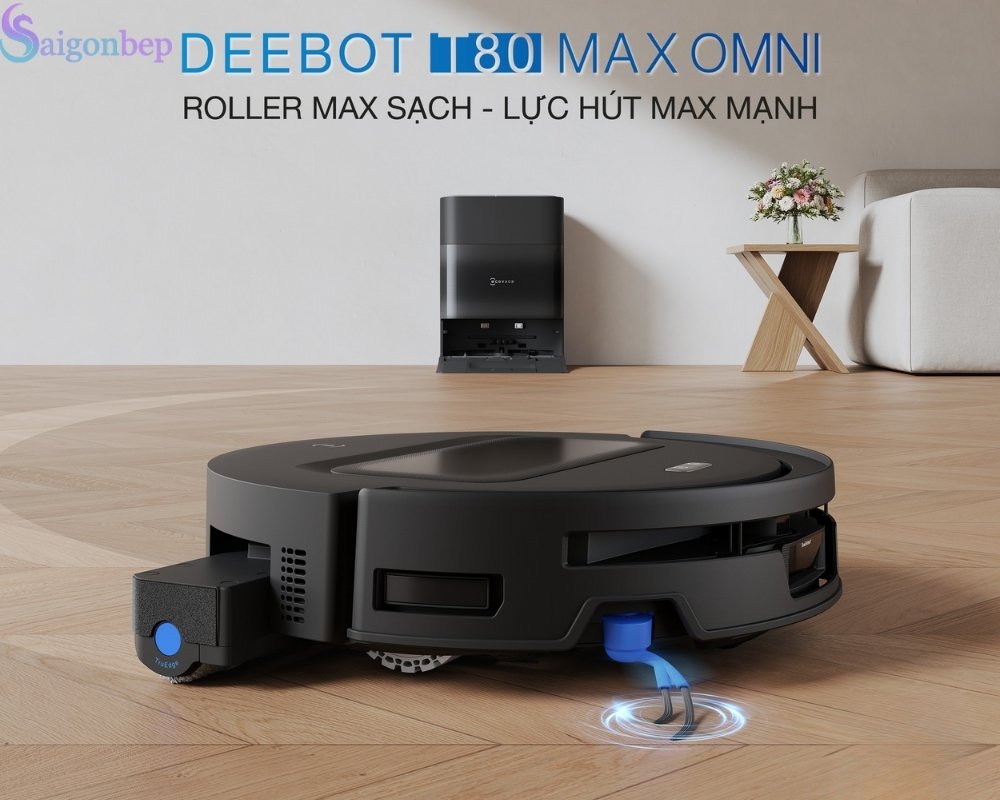 Robot hút bụi lau nhà Deebot T80 Max Omni