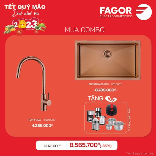 Fagor Deal như bão Tết Quý Mão