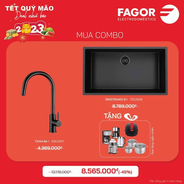 Fagor Deal như bão Tết Quý Mão